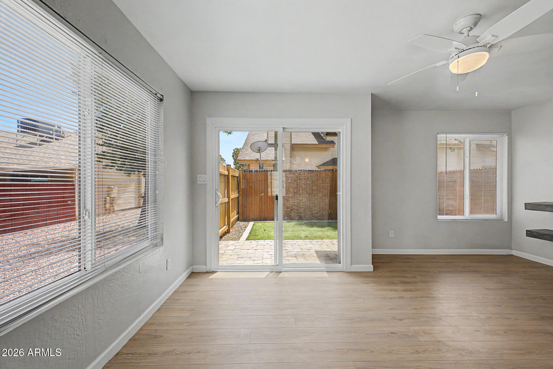 2455 East Broadway Road, Unit 78 Mesa, AZ 85204 - Photo 31 of 41 Door to Backyard