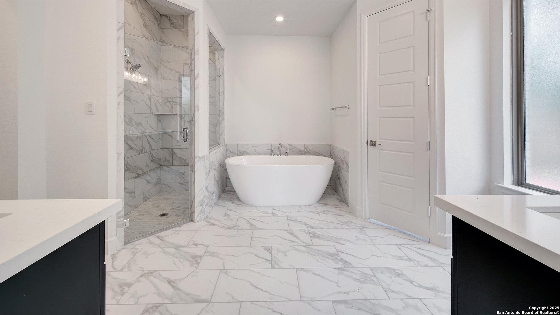 213 Fandango Boerne, TX 78006 - Photo 18 of 35 a bathroom with a sink a toilet and shower