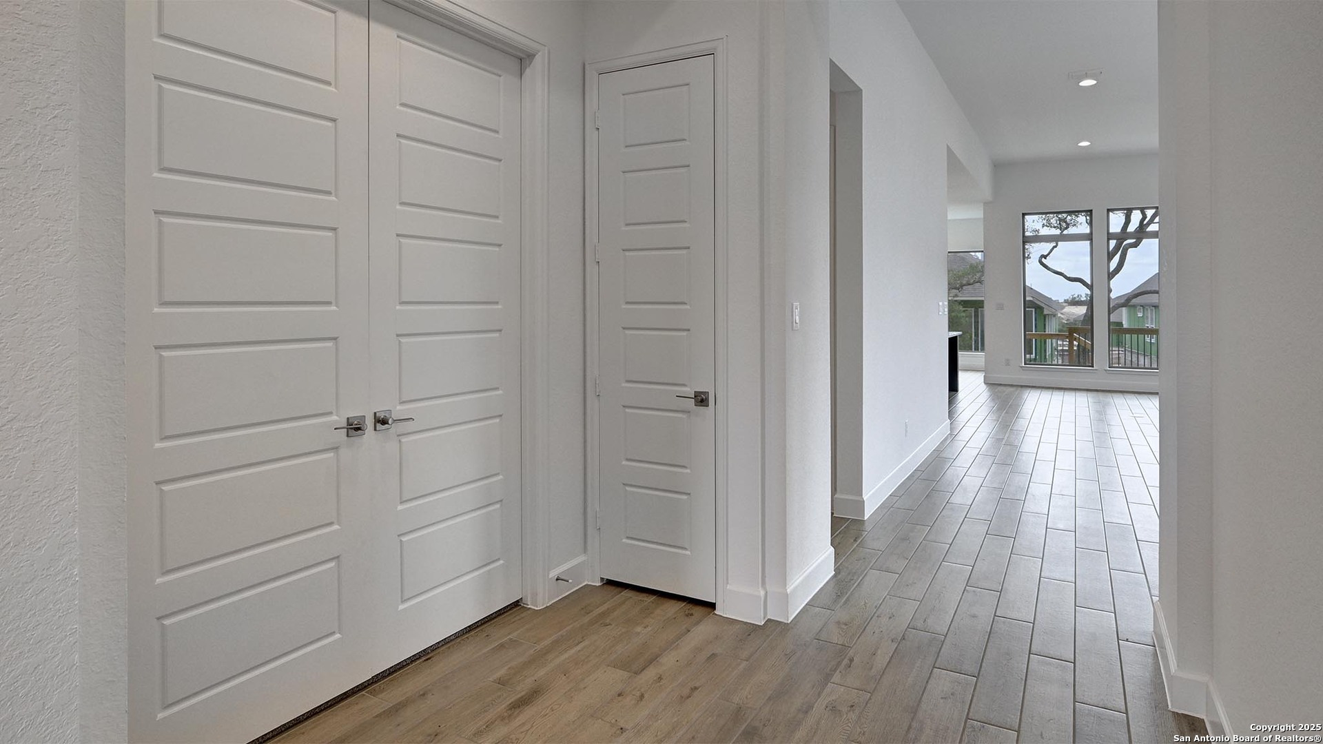 213 Fandango Boerne, TX 78006 - Photo 3 of 35 wooden floor in an empty room