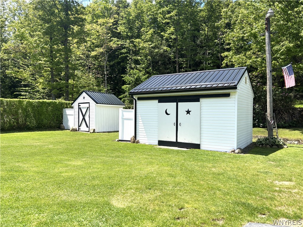 11806 Wyandale Road Concord, NY 14141 - Photo 4 of 34 2 shed located on the side of yard toward Lean to
