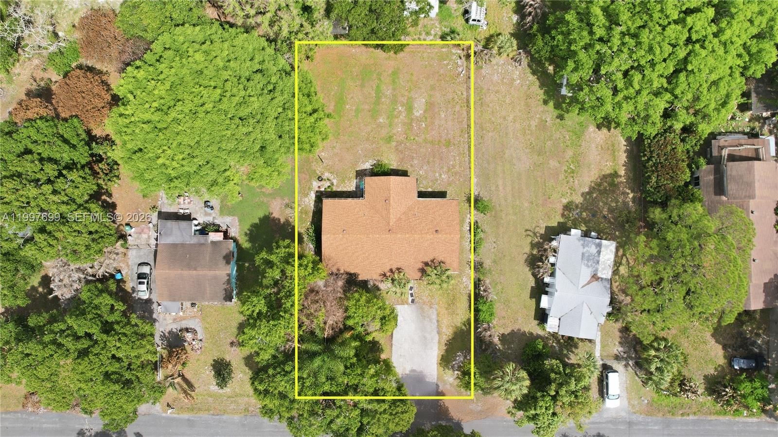 1910 South 34th Street Fort Pierce, FL 34947 - Photo 22 of 24 an aerial view of a residential apartment building with a yard