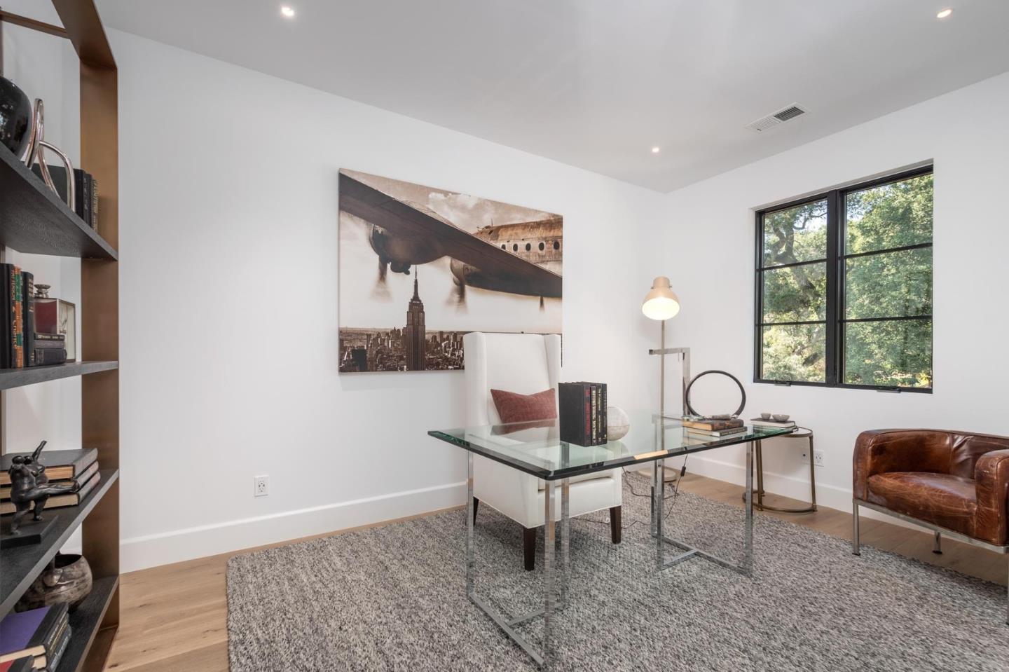 52 Middlefield Road Atherton, CA 94027 - Photo 21 of 45 a living room with furniture and a window