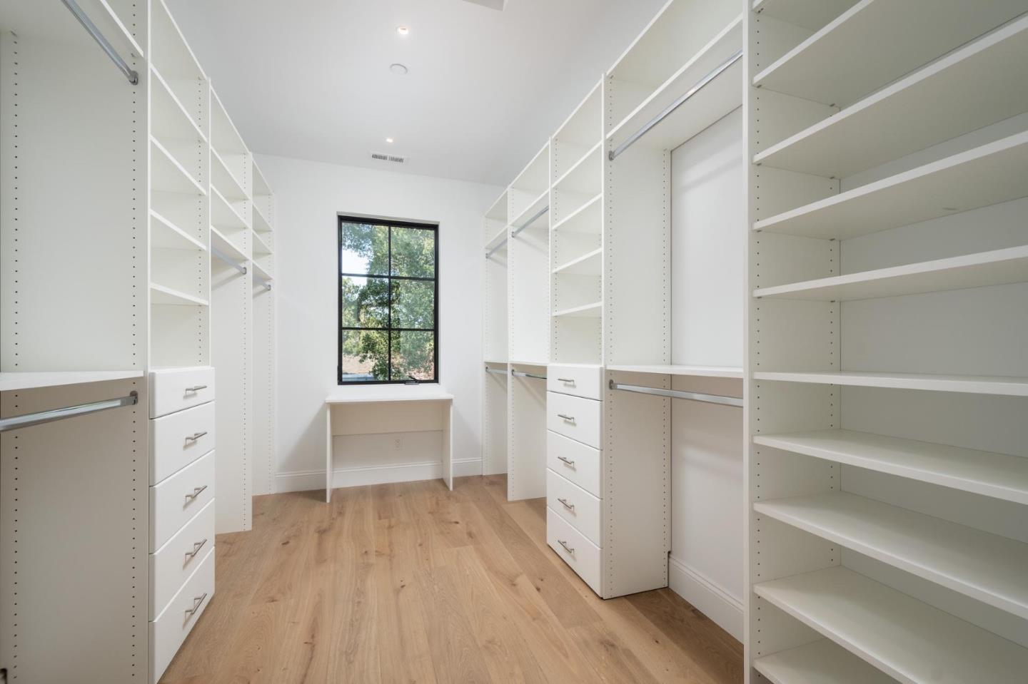 52 Middlefield Road Atherton, CA 94027 - Photo 27 of 45 a view of walk in closet with empty racks