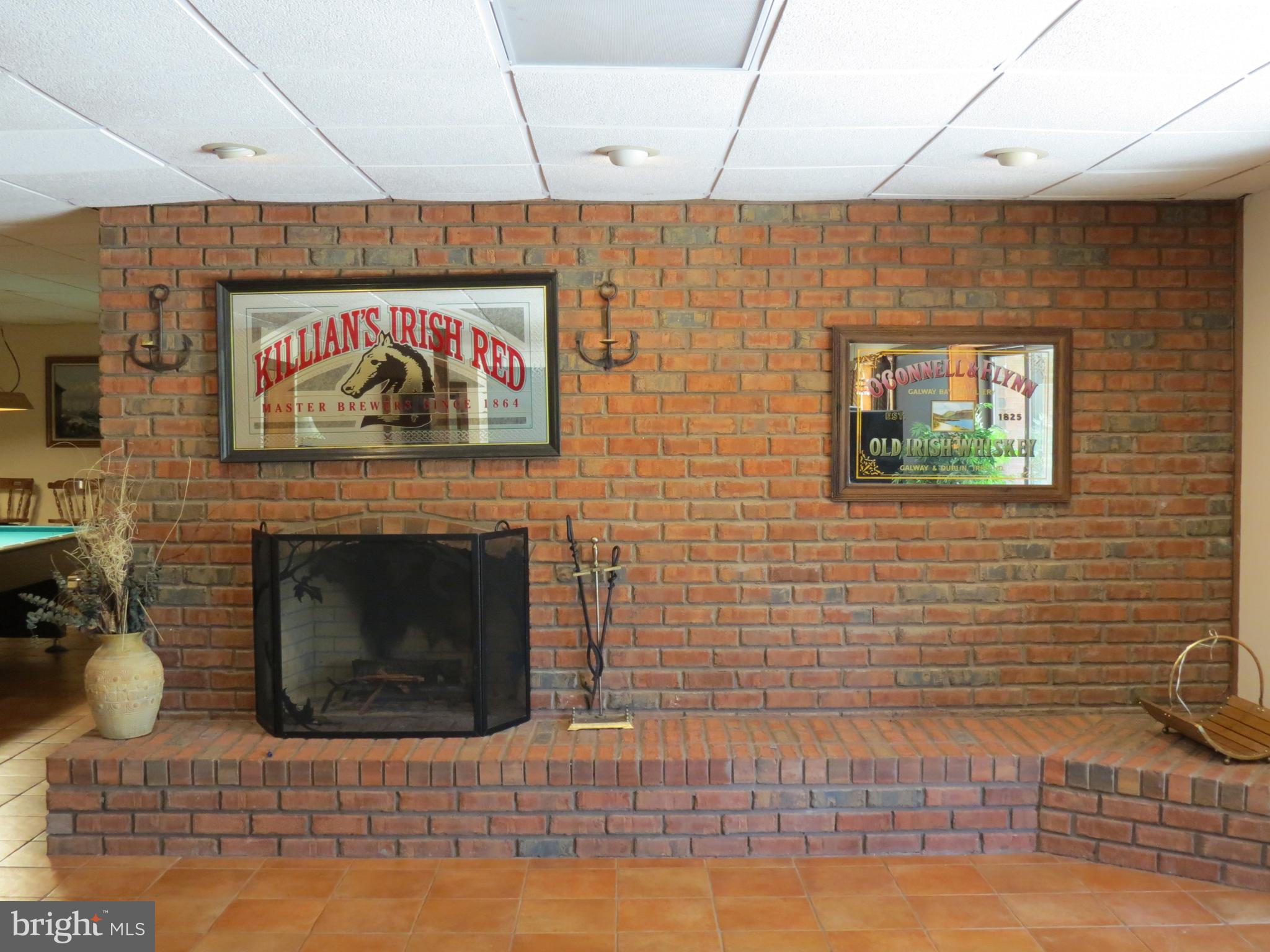 236 Jewell Road Dunkirk, MD 20754 - Photo 20 of 29 Lower Level Fireplace