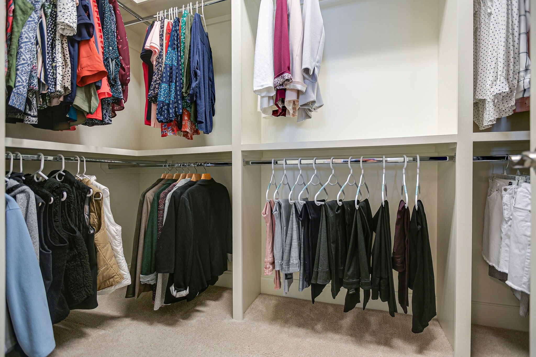 413 Courfield Drive Franklin, TN 37064 - Photo 17 of 27 a view of walk in closet with clothes and shoes