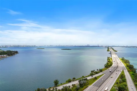 a view of a lake with a lake