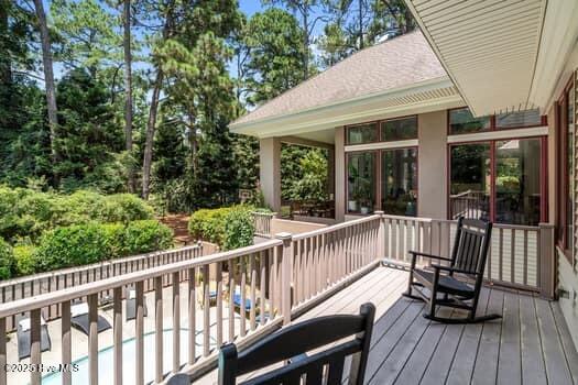 125 Williams Road Southern Pines, NC 28387 - Photo 13 of 65 Deck off Master Bedroom