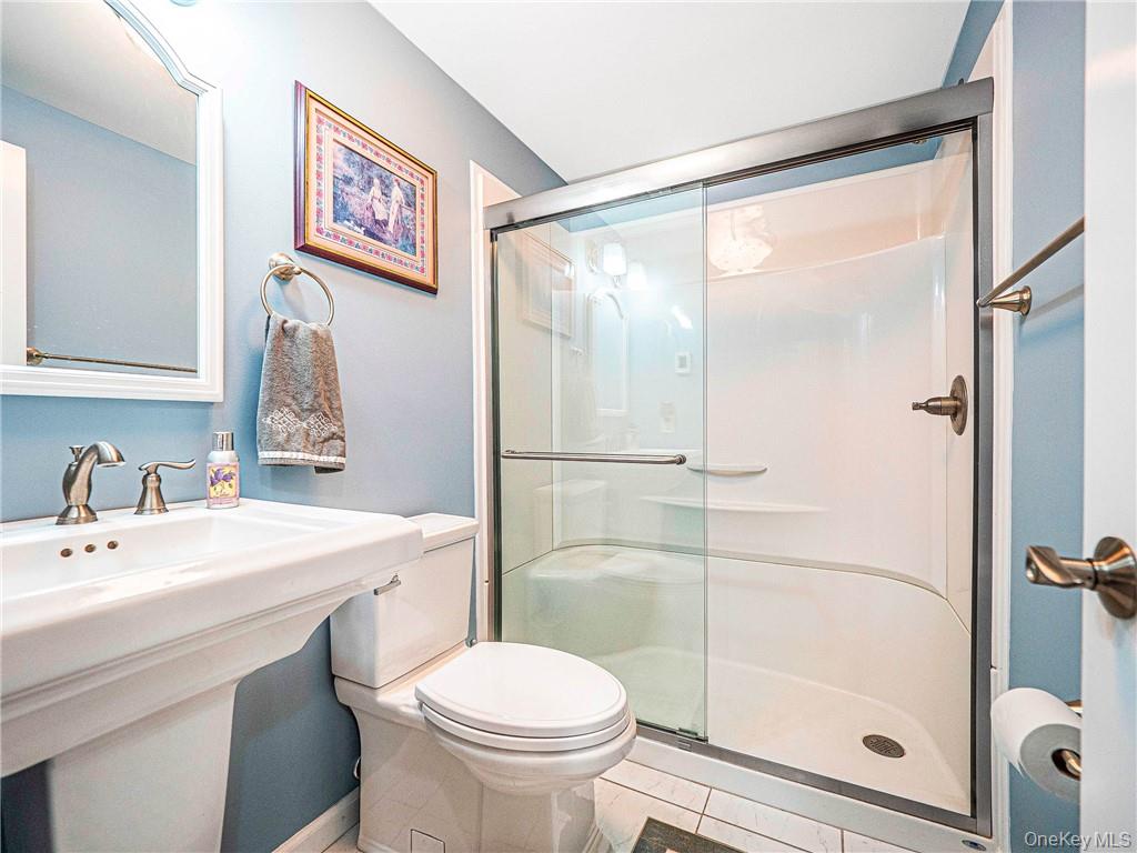 26 Waterbury Road Warwick, NY 10990 - Photo 22 of 32 Lower Level Full Bathroom with Radiant Heat