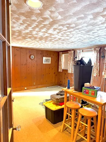 a room with a sink and a window