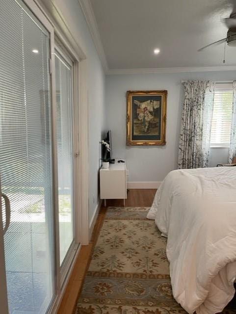 2425 3rd Street Napa, CA 94559 - Photo 21 of 36 a bedroom with a bed and a painting on the wall