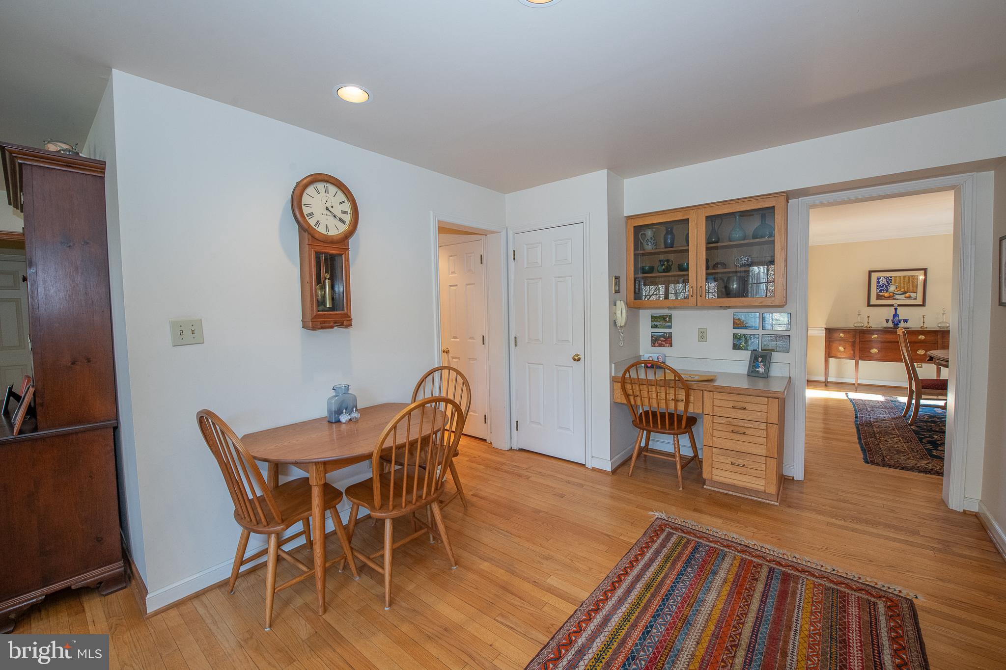 411 Chester Road Devon, PA 19333 - Photo 24 of 48 Kit table and hutch flows to Foyer and Dining room