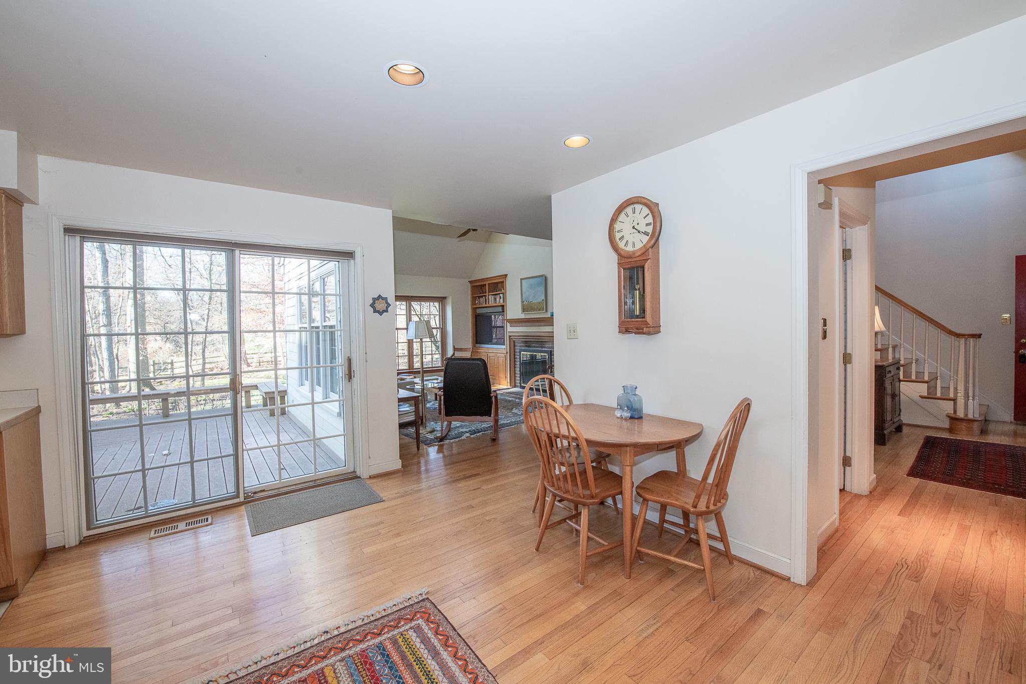 411 Chester Road Devon, PA 19333 - Photo 25 of 48 Kitchen to Foyer, Deck and Family room