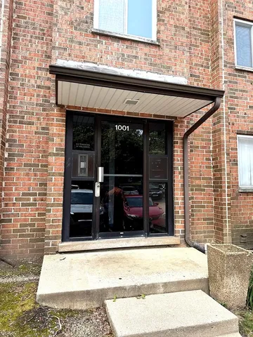a view of a entryway door front of house
