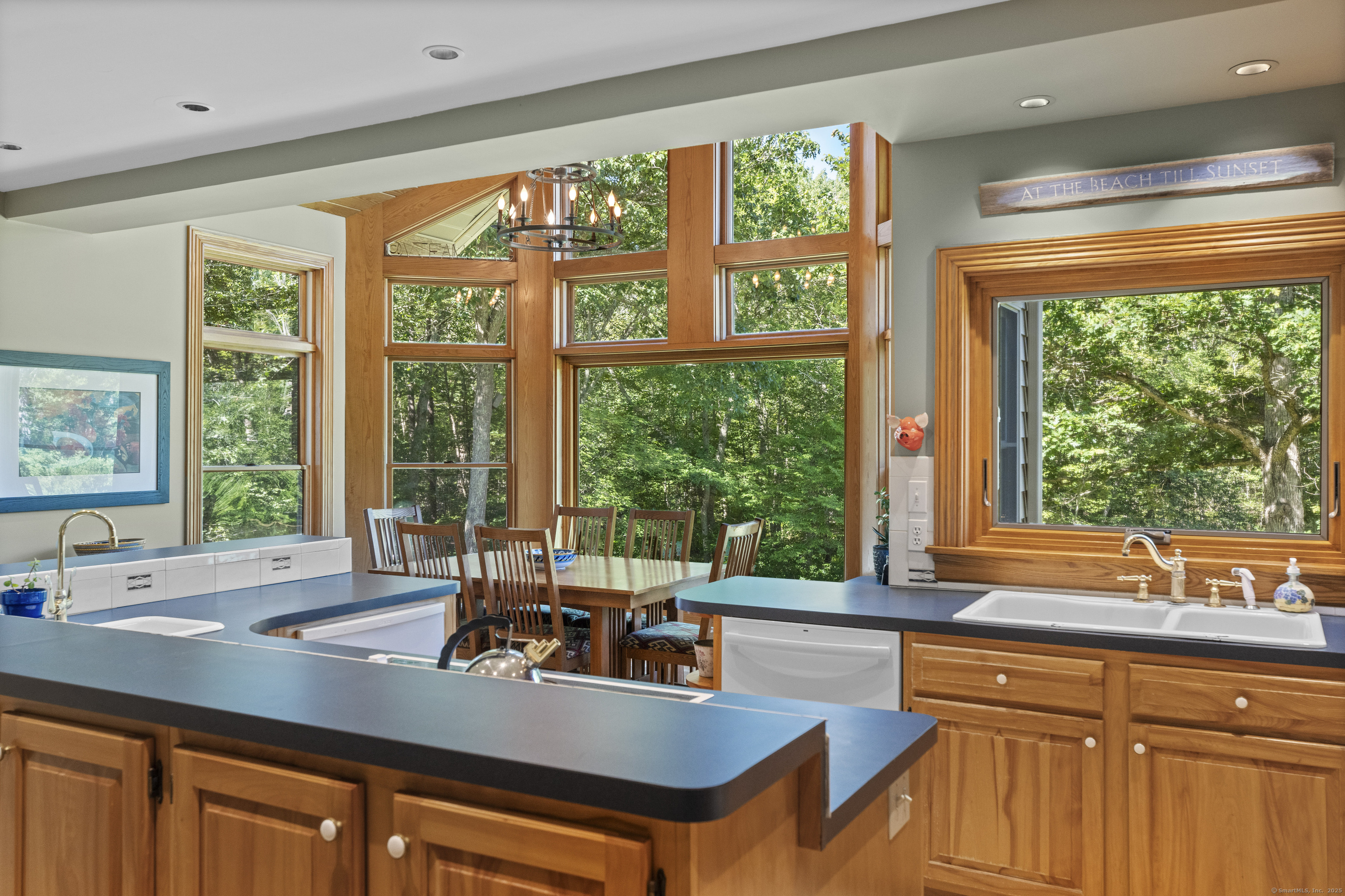 70 Morgan Road Salem, CT 06420 - Photo 14 of 38 a kitchen with a sink and a large window