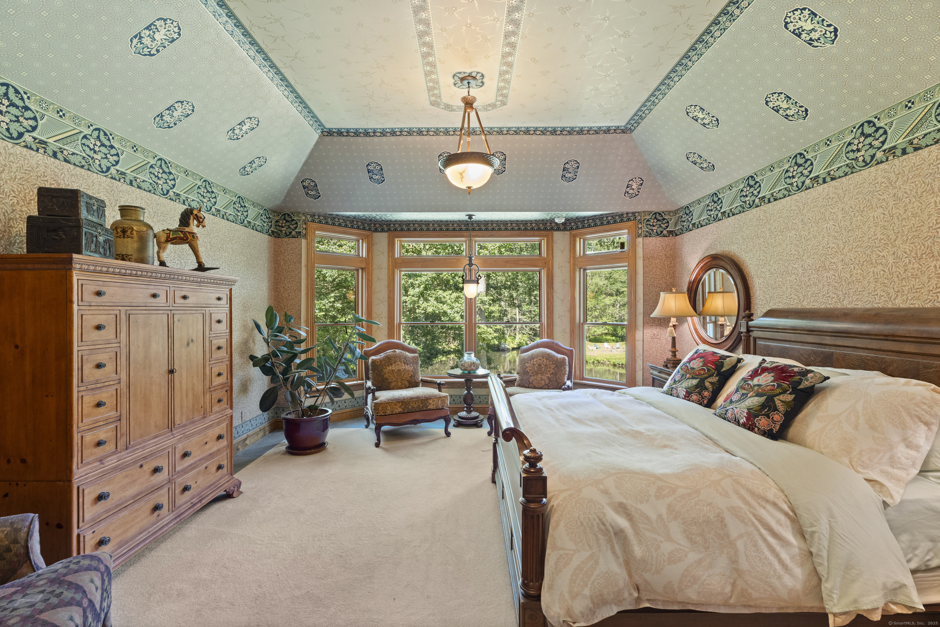 70 Morgan Road Salem, CT 06420 - Photo 16 of 38 a bed room with furniture and a large window