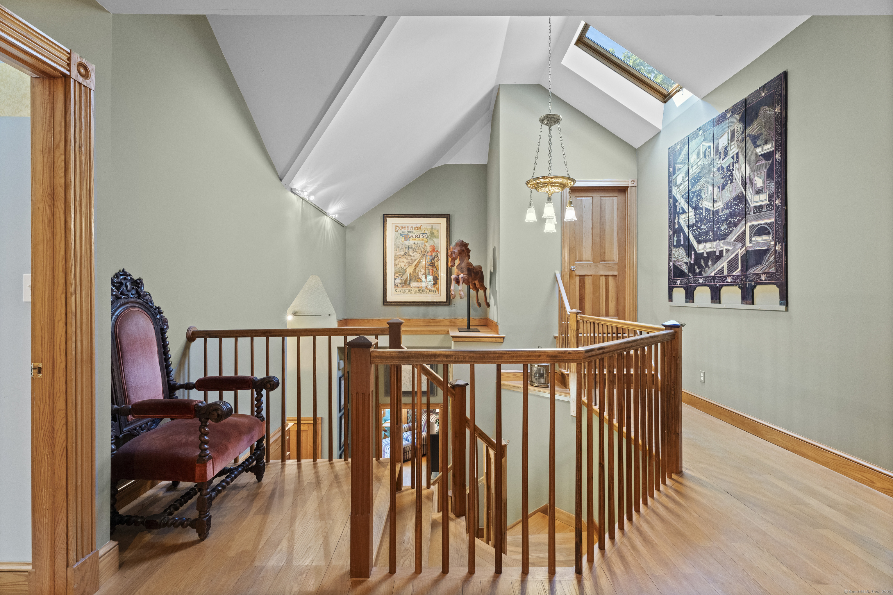 70 Morgan Road Salem, CT 06420 - Photo 19 of 38 a view of entryway with wooden floor and windows