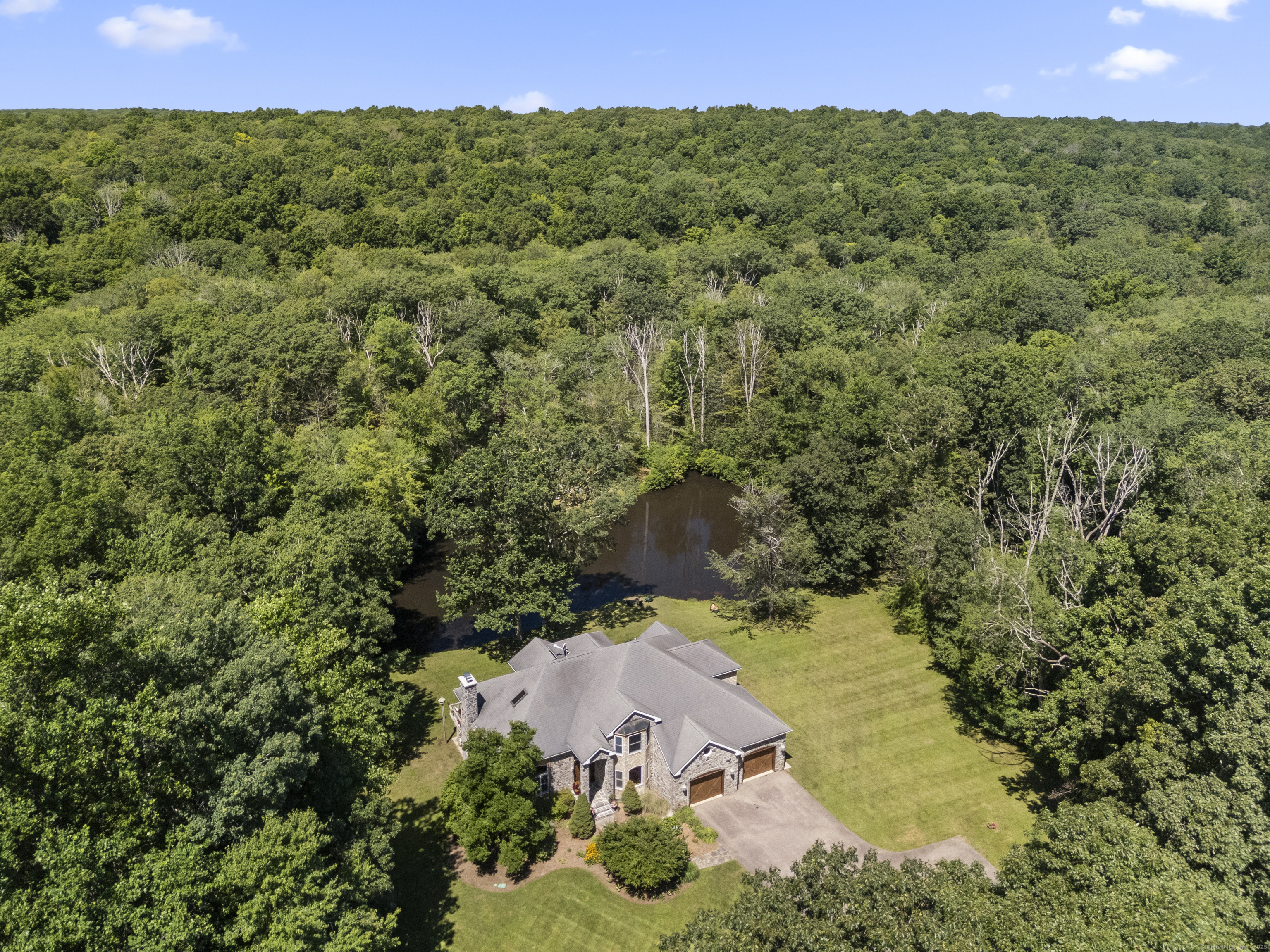 70 Morgan Road Salem, CT 06420 - Photo 4 of 38 a view of a bunch of trees and bushes