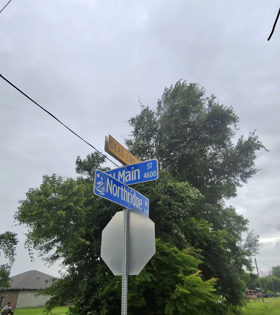 9 Northridge Drive Baytown, TX 77521 - Photo 5 of 5 a sign that is on a pole