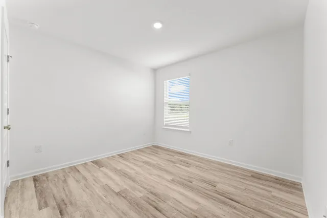 wooden floor in an empty room
