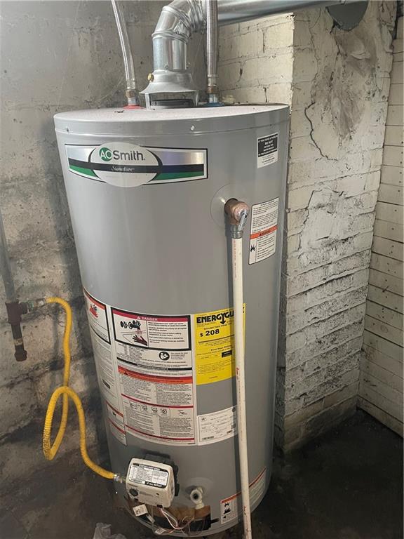 705 East Lutton Street New Castle, PA 16101 - Photo 19 of 23 a close view of water heater