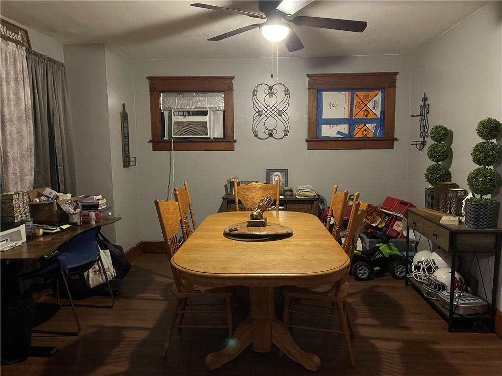705 East Lutton Street New Castle, PA 16101 - Photo 10 of 23 a view of a dining room with furniture and wooden floor
