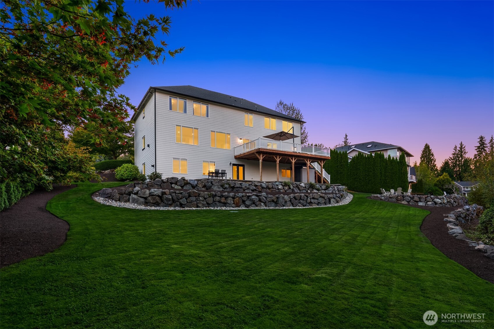 3129 115th Avenue Southeast Snohomish, WA 98290 - Photo 34 of 40 a view of a house with a big yard