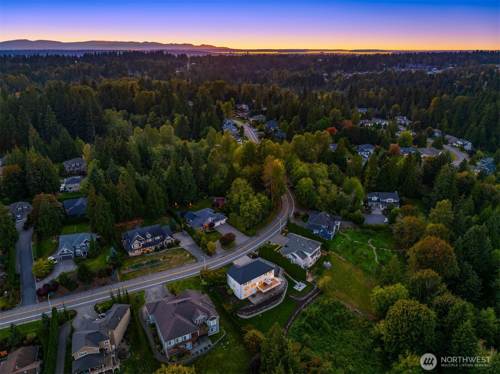 3129 115th Avenue Southeast Snohomish, WA 98290 - Photo 40 of 40 an aerial view of residential house with outdoor space and street view