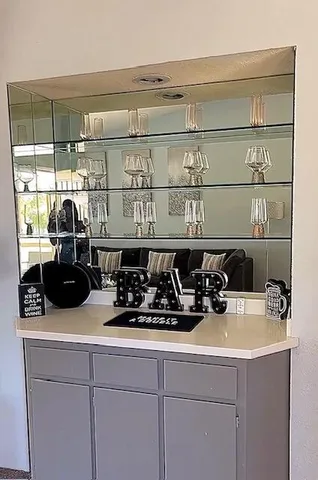 a close view of sink and window