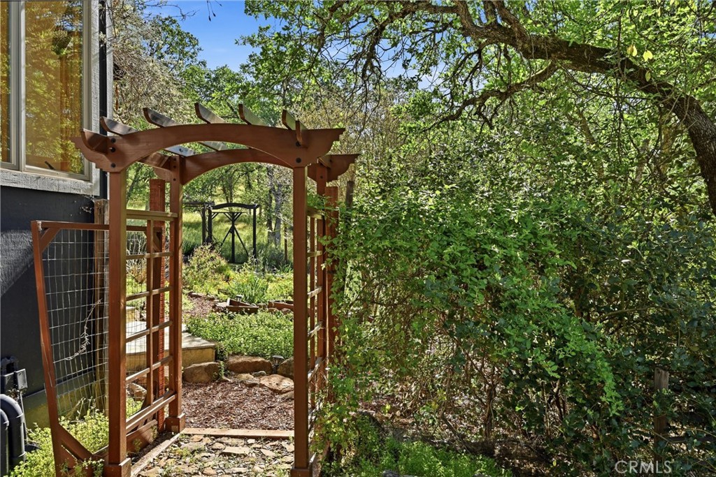 19345 Moon Ridge Road Hidden Valley Lake, CA 95467 - Photo 23 of 64 a view of a small garden