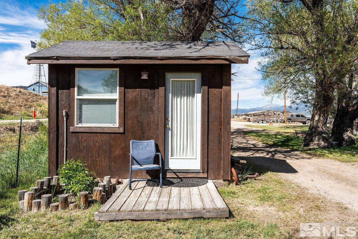 10977 Austin Road Austin, NV 89310 - Photo 20 of 40 a front view of a house with a yard