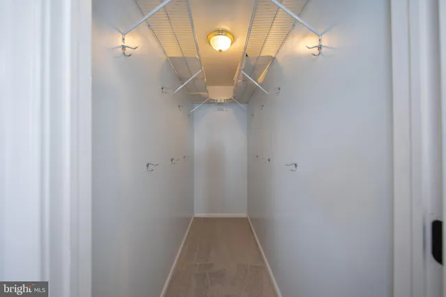 a view of balcony of wooden floor