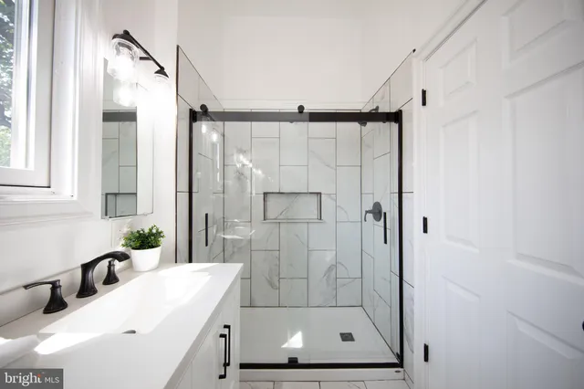 a view of hallway with stairs