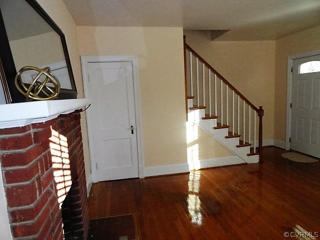 2100 Springdale Road Richmond, VA 23222 - Photo 15 of 28 a view of an entryway with wooden floor