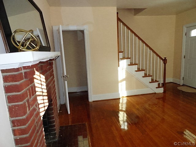 2100 Springdale Road Richmond, VA 23222 - Photo 16 of 28 a view of an entryway with wooden floor