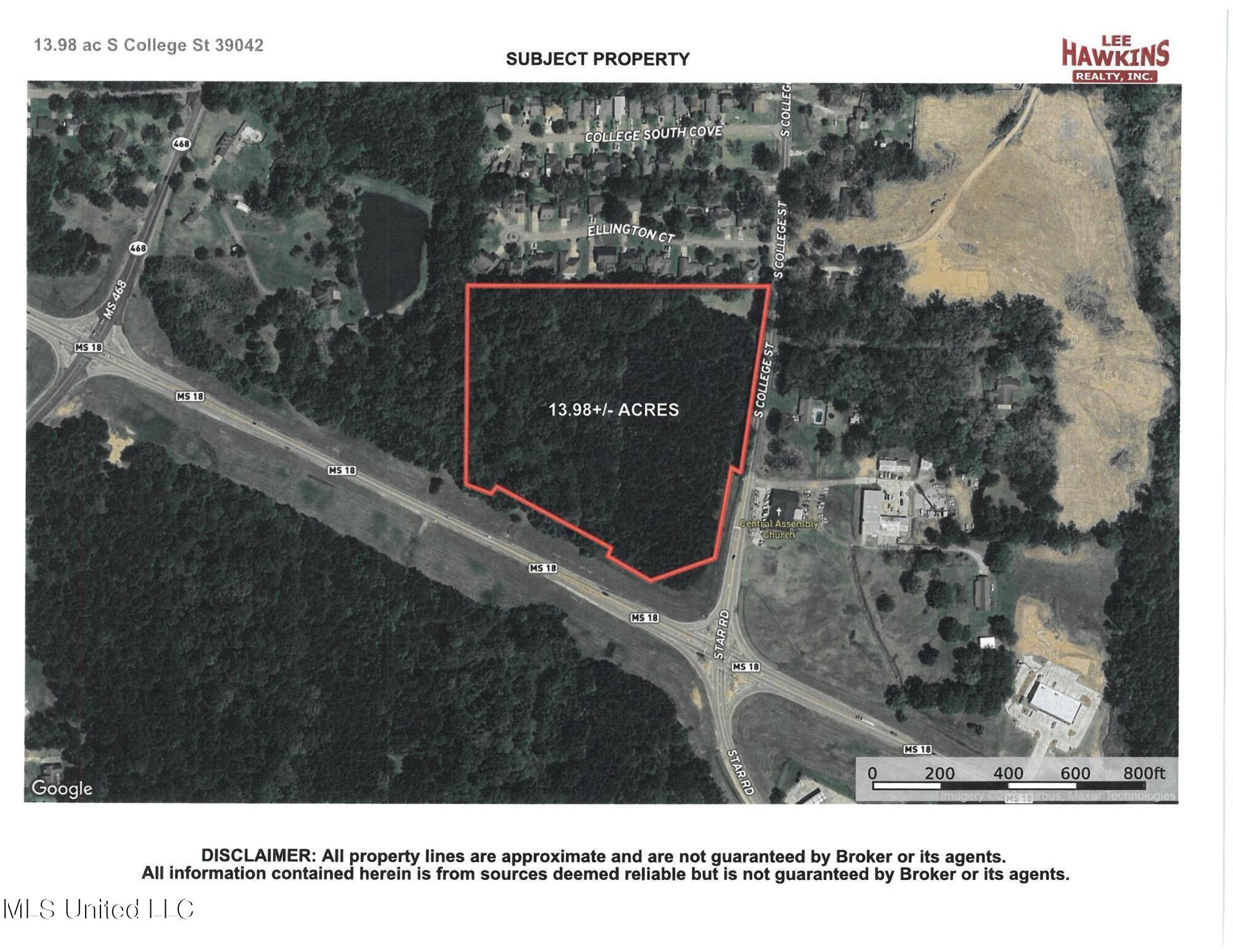 13.98 college st map