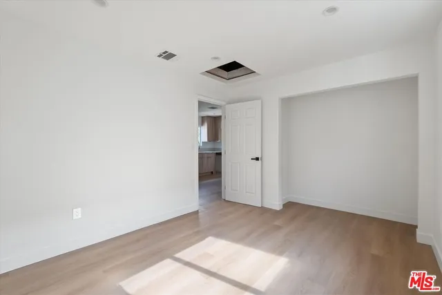 wooden floor in an empty room