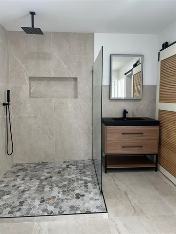 a view of a backyard of the house