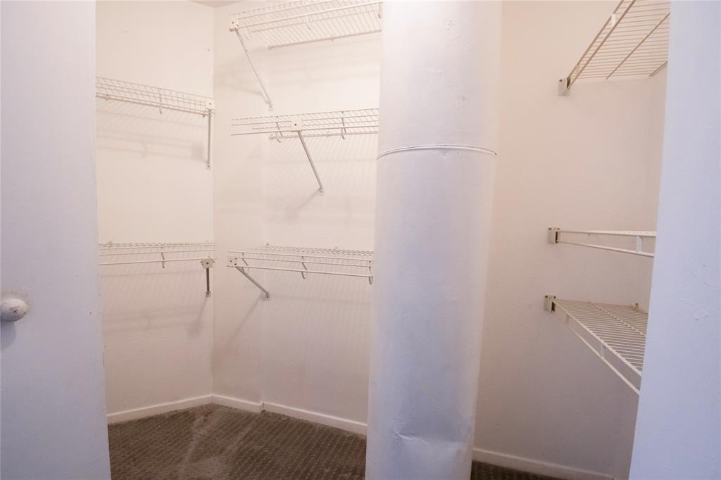 11460 Audelia Road, Unit 272 Dallas, TX 75243 - Photo 17 of 27 a view of small space with empty racks