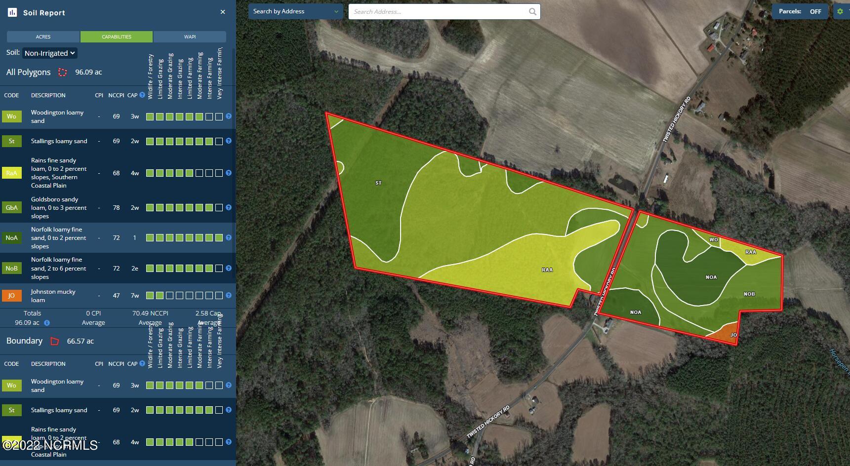 0 Twisted Hickory Road Bladenboro, NC 28320 - Photo 3 of 84 Soil Report