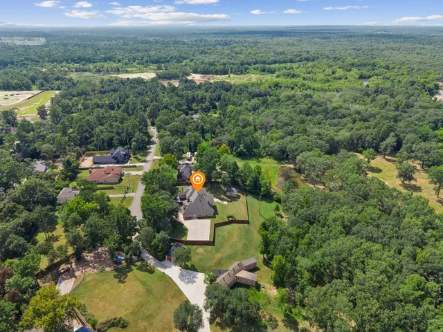 a view of a city and mountains