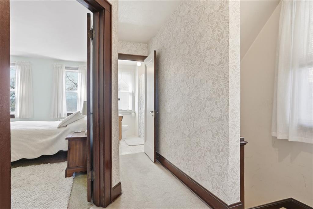 205 Clover Street Pittsburgh, PA 15210 - Photo 20 of 49 a view of a hallway with couch and entryway