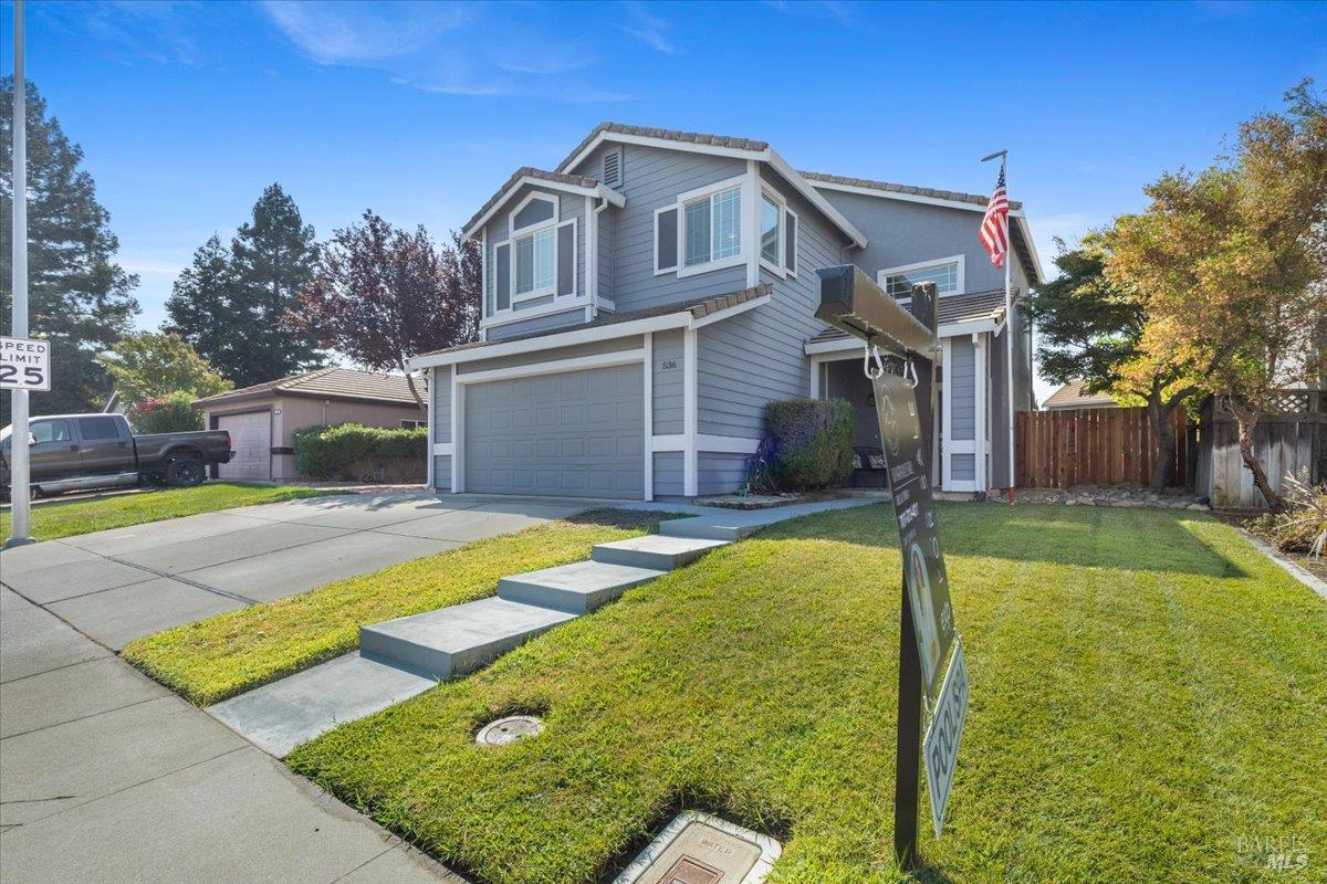 536 Blarney Circle Vacaville, CA 95688 - Photo 1 of 1 a front view of a house with swimming pool