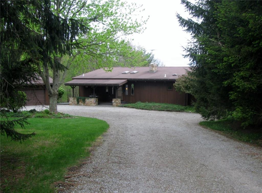 Front view from circular drive