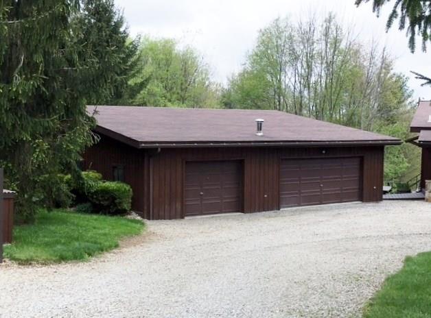 Three car garage...and it's heated!