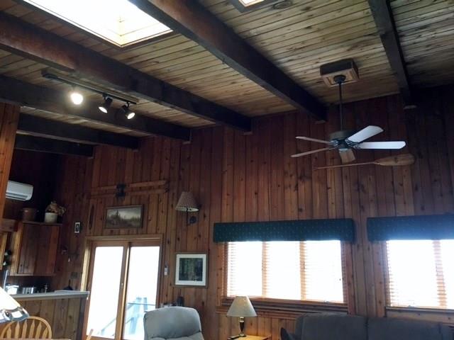 170 Cedar Ridge Lane Somerset, PA 15501 - Photo 8 of 25 Vaulted ceiling of gorgeous wood; skylights too!