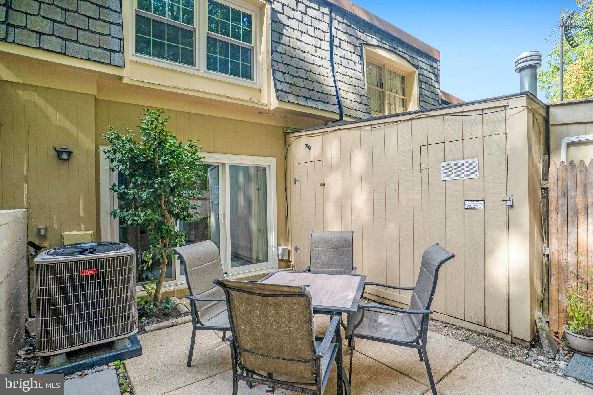 5925 Minutemen Road, Unit 248 Springfield, VA 22152 - Photo 24 of 26 Cozy and private backyard