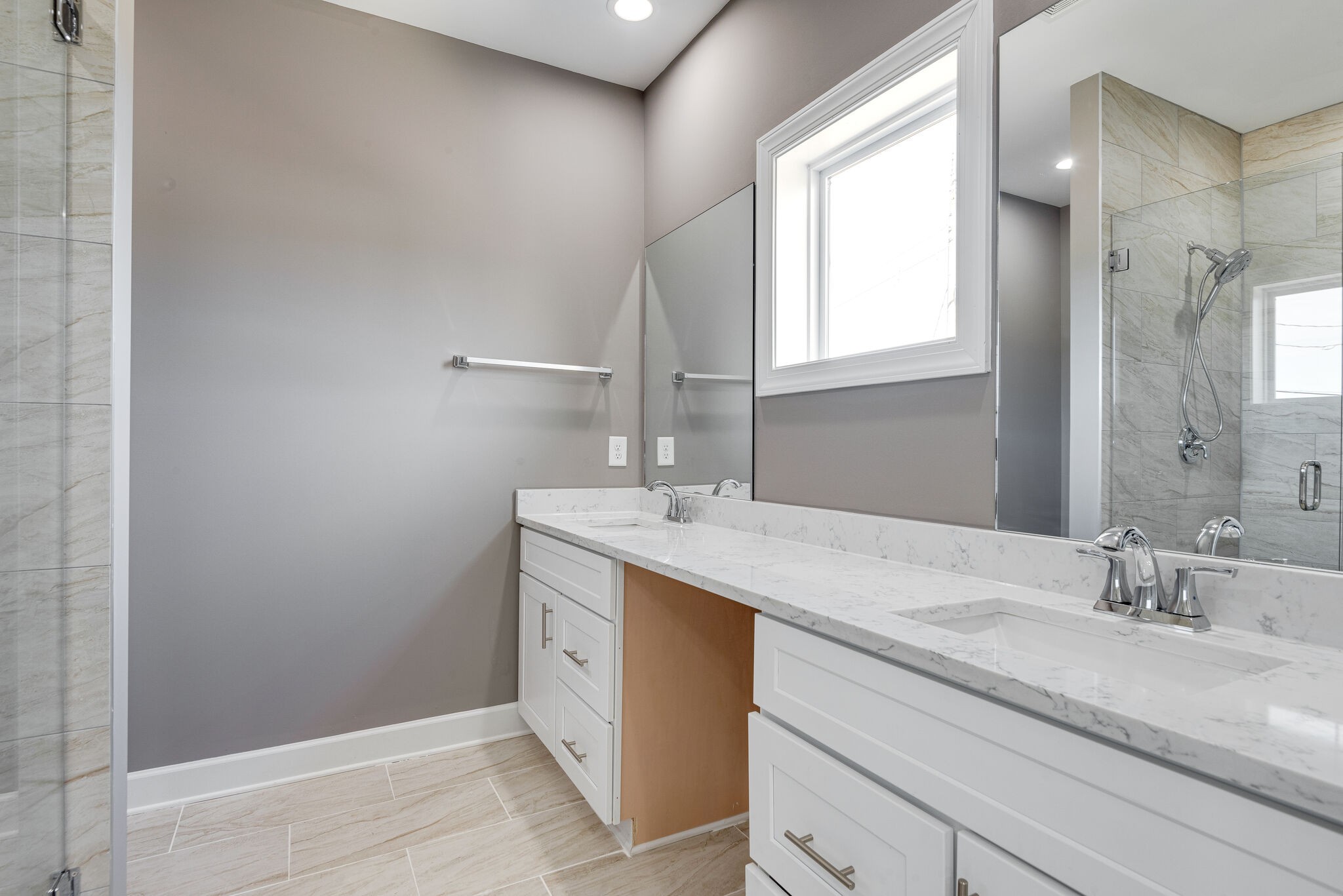 4341 Old Goins Road Nashville, TN 37211 - Photo 20 of 31 a bathroom with a sink and a mirror