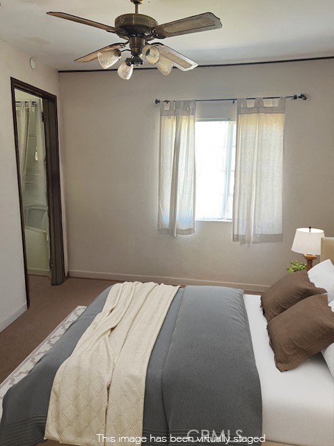 4234 Center Avenue Norco, CA 92860 - Photo 9 of 67 Another view of the bedroom off the living room. Virtually staged.