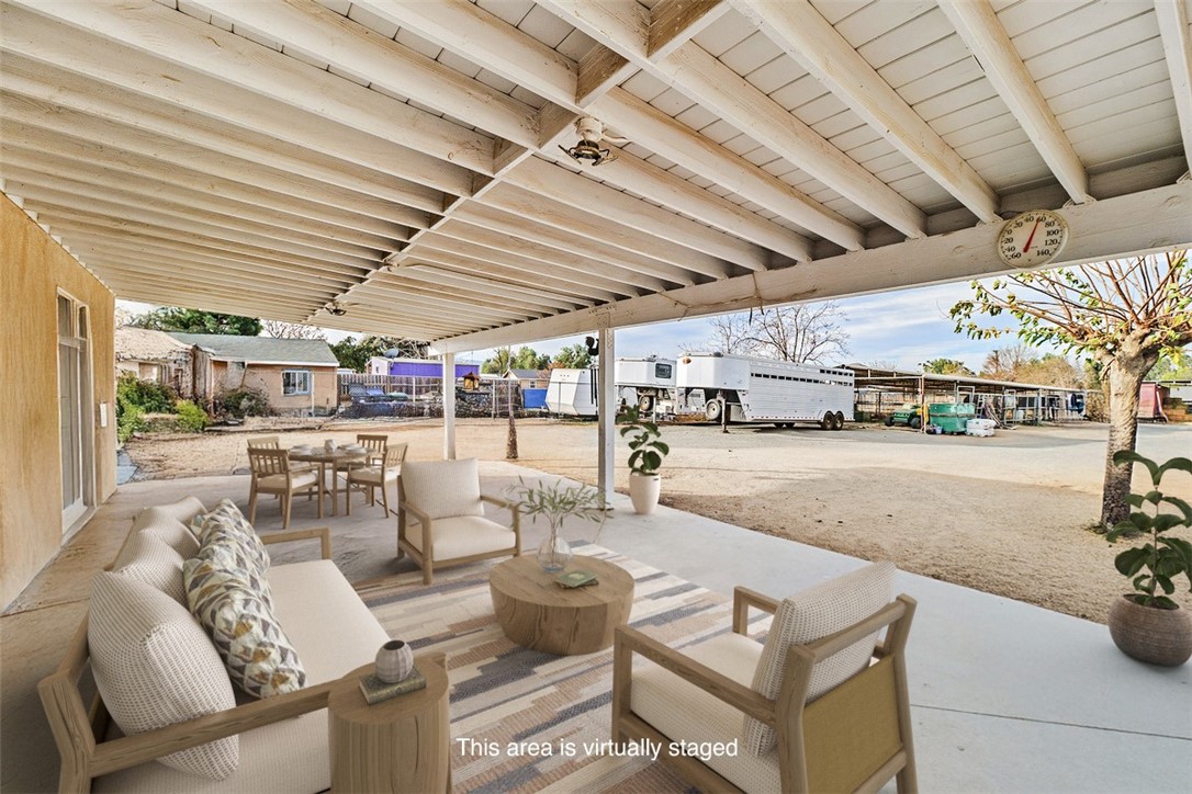 4234 Center Avenue Norco, CA 92860 - Photo 10 of 67 The patio has been virtually staged.