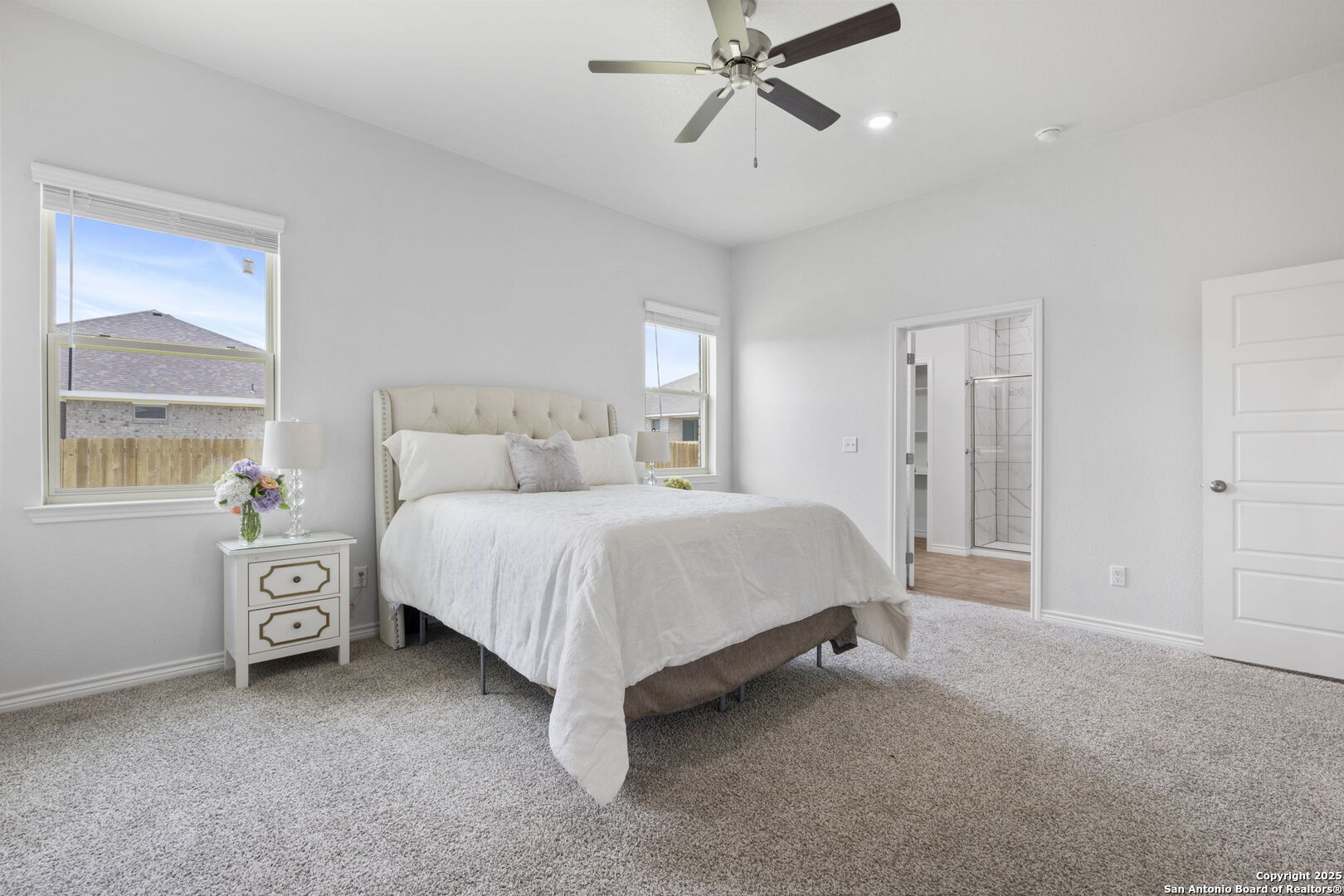 6110 Salerno Street Temple, TX 76502 - Photo 24 of 44 a spacious bedroom with a bed and a window